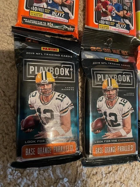 2019 Panini Contenders, Optic, Playbook, Unparalleled Value Pack Assortment (6) - Image 4 of 4