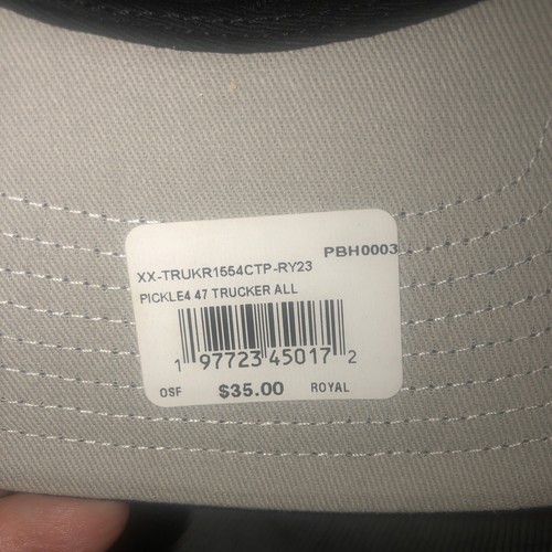 Cappello camionista nuovo '47 2023 Boston Ballpark Series Pickleball Hat - Foto 3 di 6