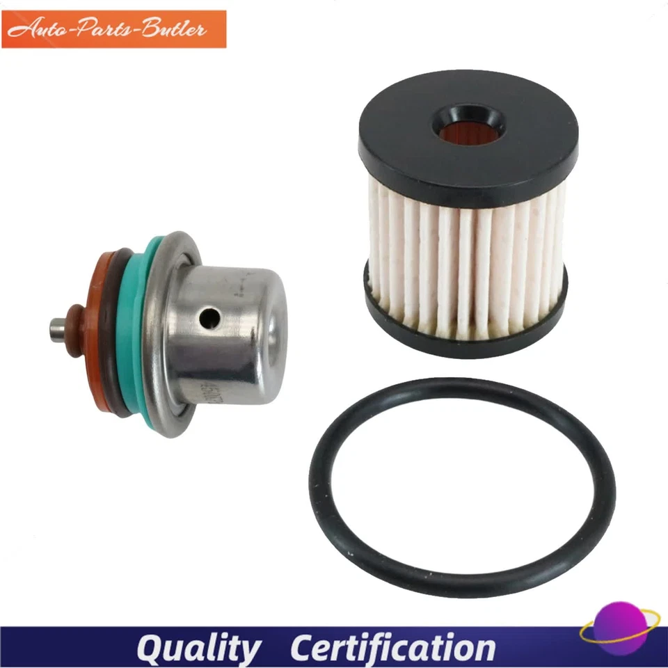 Regulador de presión de combustible + kit de filtro para Harley Davidson Ultra Limited Tri Glide Foto 3 de 4