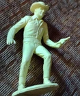 Vintage 1950s Marx Wells Fargo Plastic Jim Hardie Character Figure O.P. Co.