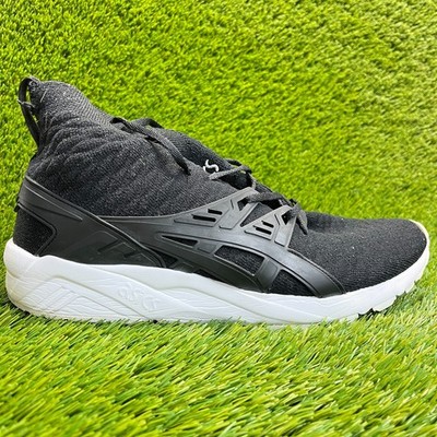 Asics Gel Kayano Trainer Knit Mens Size 12 Black Athletic Running Shoes Sneakers
