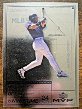 1999 Upper Deck MVP Ken Griffey Jr Swing Time #S1 Seattle Mariners