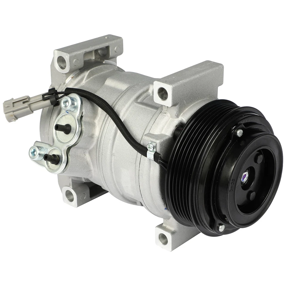 交流电空调压缩机带离合器适用于 2001 - 2002 年 GMC Sierra 2500 3500 6.6L V8 批发 — 第 4/4 张图片