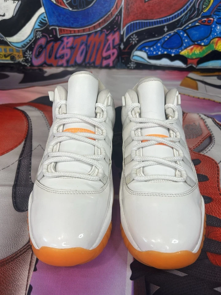 Jordan 11 ретро низкие цитрусовые (2015) (GS) размер 8Y - Изображение 2 из 4