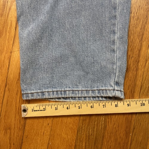 Levis 550 Jeans Herren 38x30 Relaxed Fit Straight Classic Grunge Denim Faded Blue - Bild 10 von 15