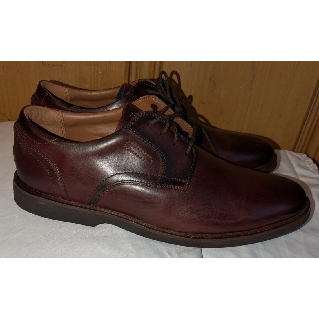 Oxford Clarks Malwood Extreme Comfort Marrone 11 Uomo nuove senza etichette
