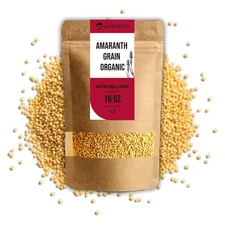 Amaranth Grain Organic, Ancient Whole Grains-1Lb