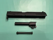 USED OEM WALTHER CREED SLIDE BARREL GUIDE ROD SPRING FIRING PIN BLACK 9MM