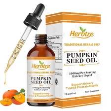 Saw Palmetto With Pumpkin Seed Oil 1000mg 60ml Promote Detoxification and Beauty