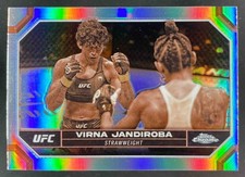 VIRNA JANDIROBA 2024 TOPPS CHROME UFC SEPIA REFRACTOR #194