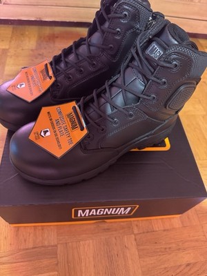 Magnum Strike Force 6.0 Waterproof, Schwarz, Größe 43 Sicherheitsschuh Neu 