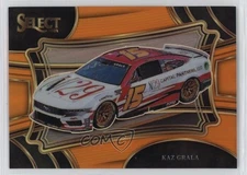 2024 Panini Select Pit Road Orange Prizm 40/49 Kaz Grala #133 5g8