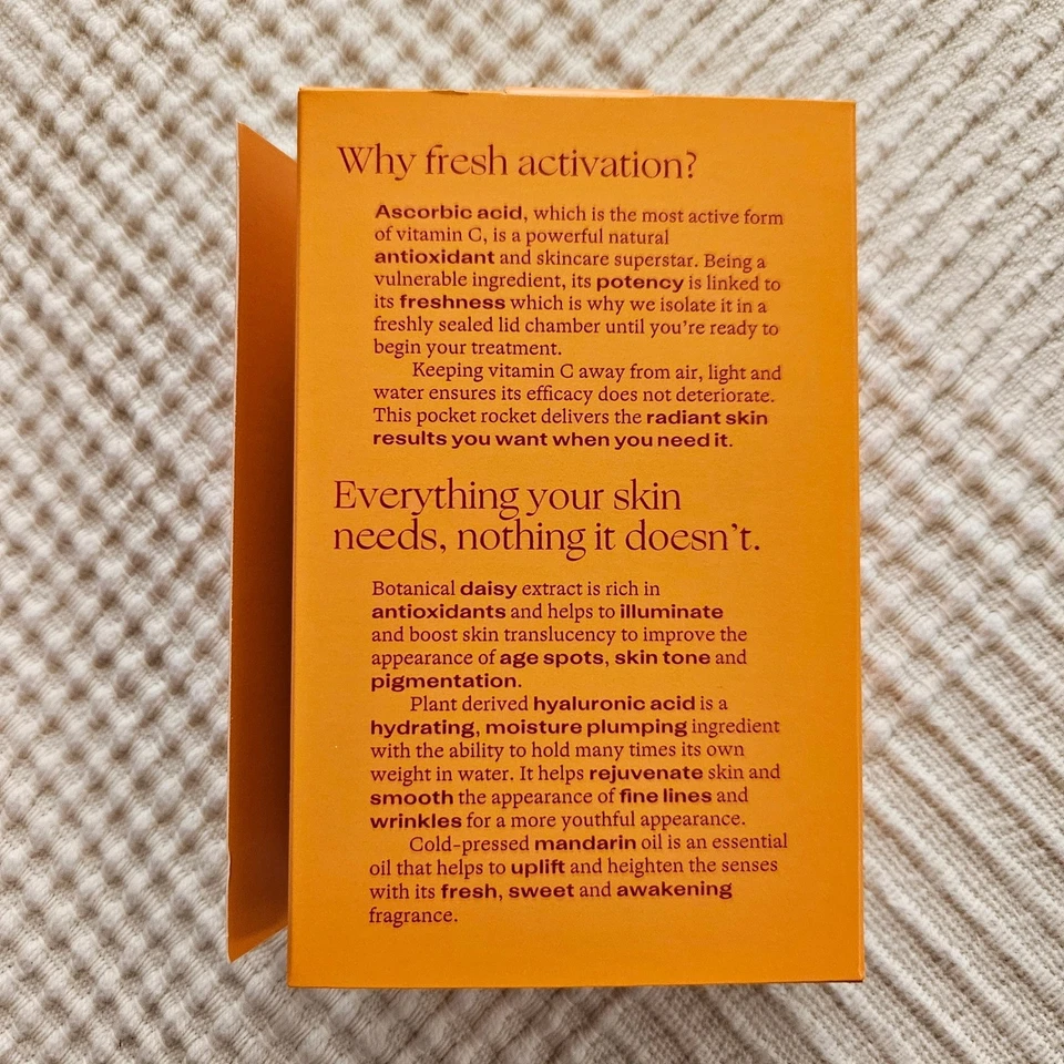 Trilogy Vitamin C Booster Treatment & Hydra-Mask Plump Nourish Firm 0.51oz - Image 4 of 4