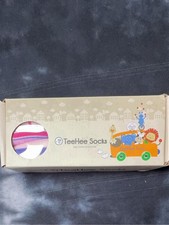 TeeHee Socks Girls Cotton Crew 6-8 Youth