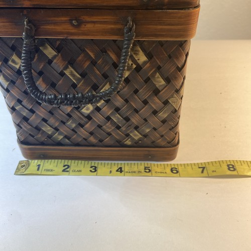 Wooden Dome Shaped Stash Box Storage Chest Vintage Look Old Hand Craft Treasure - Picture 8 of 12