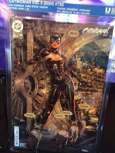 CATWOMAN #73 CVR C DAN PANOSIAN CARD STOCK VARIANT DC COMICS NEW NM- OR BETTER