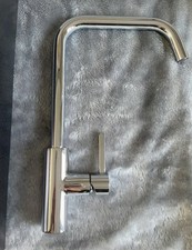 Abode Althia Single Lever Kitchen Sink Mixer Tap, Chrome