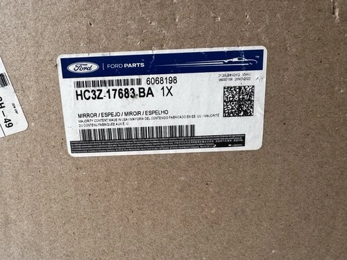 FORD OEM 17-18 F-250 Super Duty FRONT DOOR-Mirror Assembly Left HC3Z17683BA