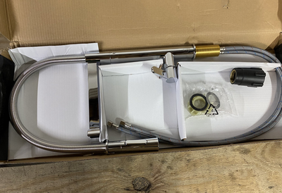 #ad #ad Signature Hardware SHXCOC100CP Ocala 1.8 GPM Pre Rinse Pull Out Faucet *READ* $279.99