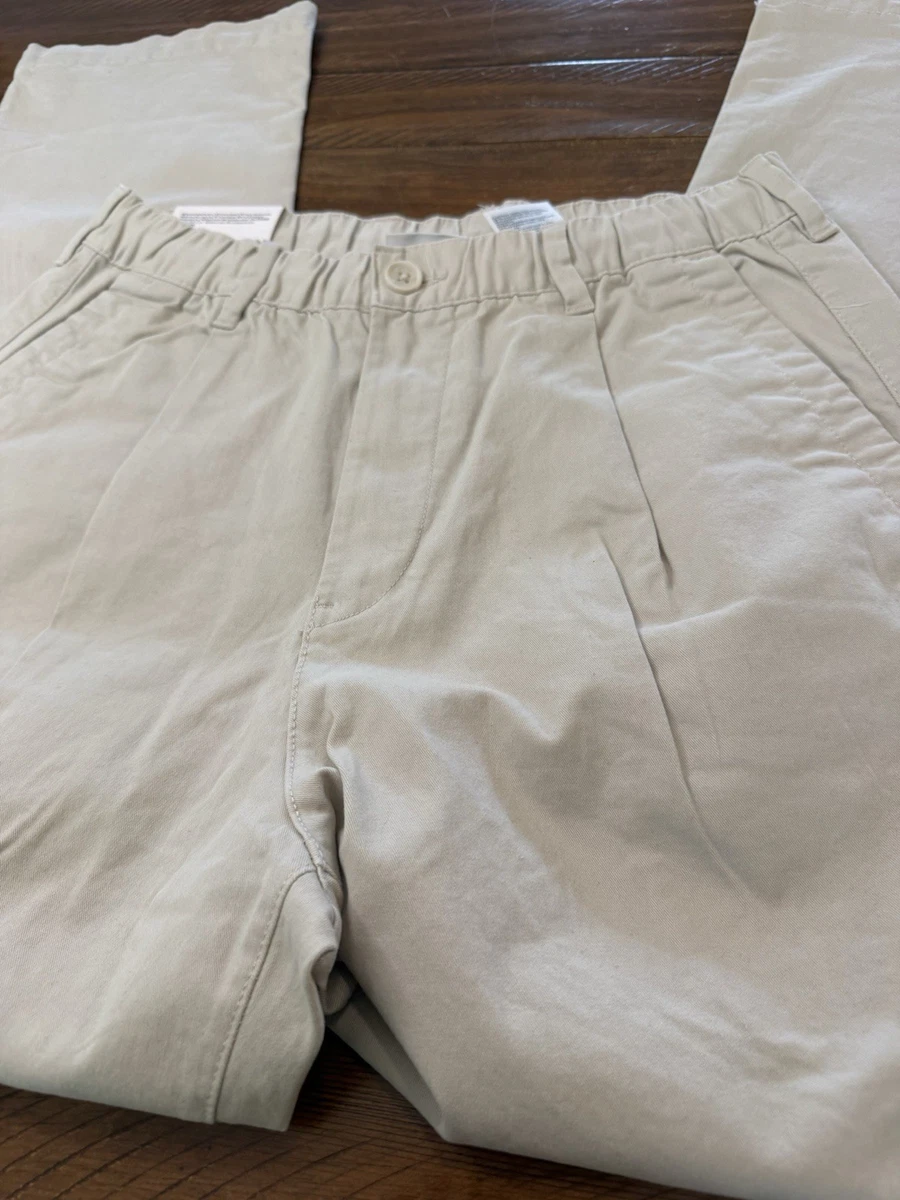 H&M Relaxed Fit sarga de algodón beige claro talla XS para hombre