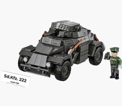 Sd.Kfz.222 armoured car brick model - COBI 2657 - 502 bricks - Picture 2 of 12