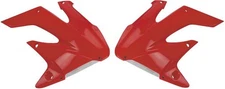 Cycra Powerflow Intake Radiator Shrouds Red fits Honda CRF 250 2004-2009