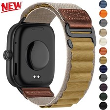 For Redmi Watch 4/5/6 Mi Band 8/9/10 Pro Nylon Loop Sport Replacement Wrist Band