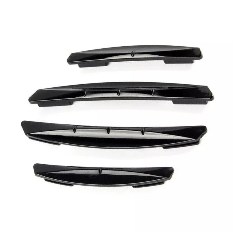 Protector de borde de puerta lateral de coche SUV universal 4 piezas pegatina tira antiarañazos Foto 4 de 4