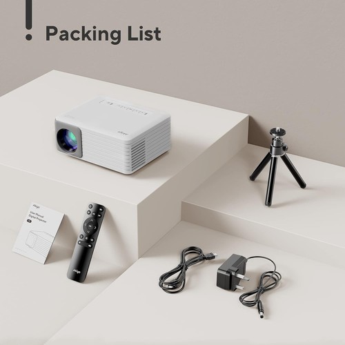Pocket-Sized Mini Projector with 5G WiFi and Bluetooth - Perfect for Movies - Picture 10 of 10