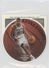 2003-04 Upper Deck Standing O Die-Cut/Embossed Tim Duncan #70 HOF 0qr0