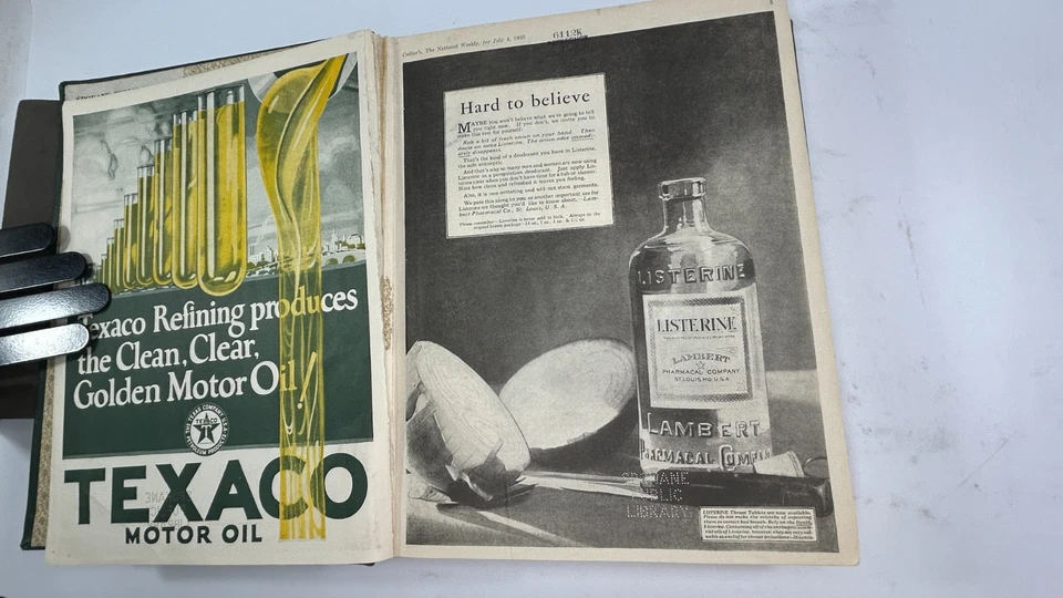 Bound Magazine: Collier's Weekly: July to December 1925 - Image 4 of 4