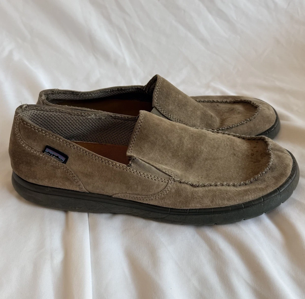 Size 13 - Patagonia Olulu Men\'s Hiking Shoes‎ Sage Khaki  Leather Hemp Low Top Patagonia Shoes for Men | eBay main image 3