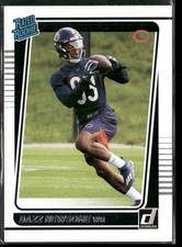 2021 Panini Donruss - Rated Rookie Dazz Newsome #320 (RC)