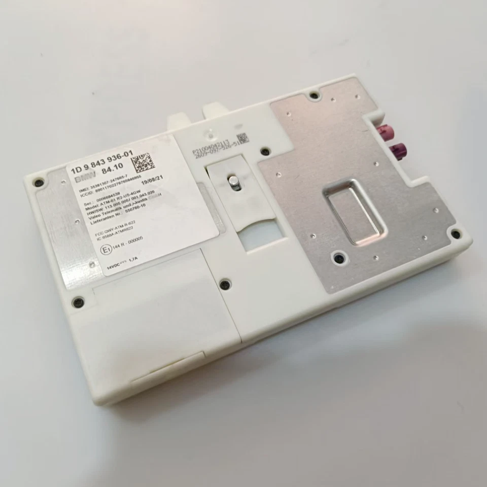 OEM 9843936 For BMW TELEMATICS COMMUNICATION CONTROL MODULE UNIT 84109843931 - Image 2 of 4