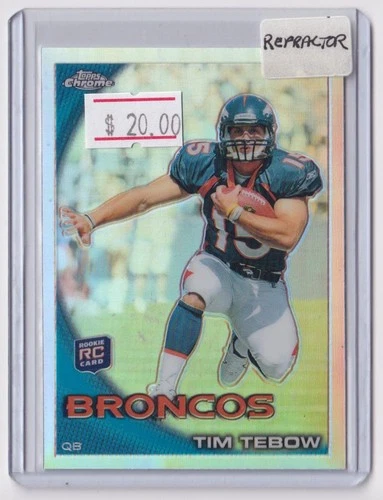 2010 Topps Chrome #C100 Tim Tebow Refractors