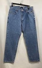 Vintage 90s Harley-Davidson Motorcycle Clothes Denim Jeans Made in USA Sz 32x30
