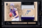 2024 PANINI ONE #31 J.J. McCARTHY RC DUAL PATCH AUTO AUTOGRAPH 135/199 VIKINGS