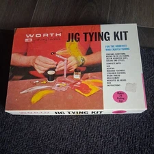 50s/60s Vintage Mid Century Jig Tying Kit! Fishing Lure DIY