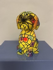 Dog Lamp Series Night Light Stained Resin Table Light USB And Power Cord Kids
