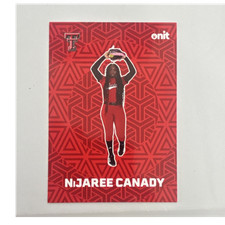 Onit Nijaree Canady Texas Tech Red Raiders F-2 Softball Card 2026