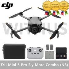 DJI Mini 5 Pro Fly More Combo (DJI N3) Camera Drone (3 Batteries)=