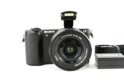 [Near Mint s/c 7648 ] Sony Alpha A5100 w/ 16-50mm English Language #77A - Photo 1/4