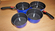 MAGMA USA MARINE EDITION INDUCTION ENAMEL NON STICK COOKWARE SET OF 4