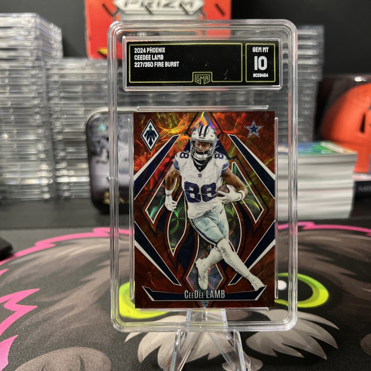 2024 Panini Phoenix - CeeDee Lamb #21 Fire Burst /350 for sale