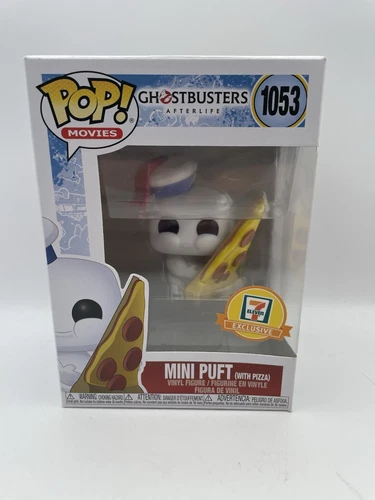 Funko Pop! Movies Ghostbusters Afterlife 1053 Mini Puft with Pizza 7Eleven New