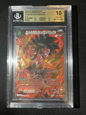 BGS 10 Hyper Evolution Super Saiyan 4 Son Goku SCR BT3-123