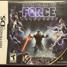 Star Wars Force Unleashed Nintendo DS Case ONLY No Game / Authentic USA Ver.