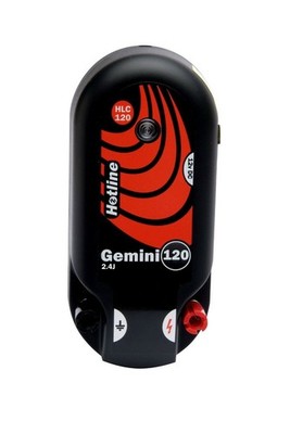 Hotline Gemini 120 Elektrozaun Stromversorgung 18km 2.4J 230v Netz + 12v