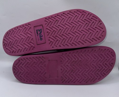Polo Ralph Lauren Signature Pony Men's Size 13 Slide Purple Casual Slipper - Picture 7 of 7
