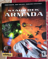 Star Trek Armada (2000) PC Big Box NEW Factory Sealed US Retail Edition - Rare